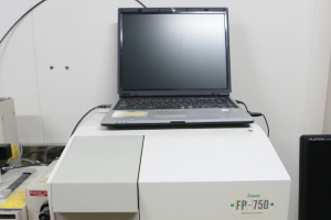 JASCO spectrofluorometer　FP750